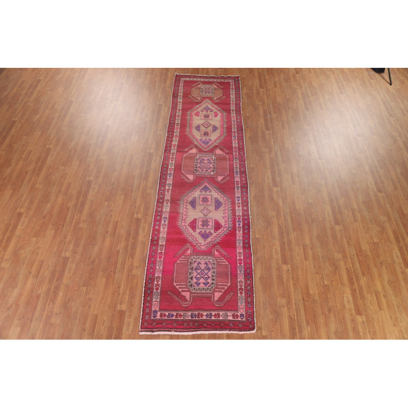 Tapis de couloir géométrique 4 x 13