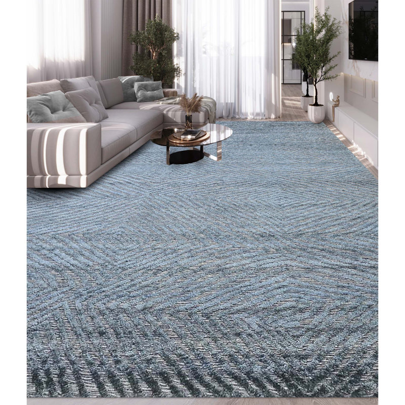 Geometric Indoor Rug, Rectangle 10' x 14'