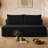 Compression Sectionals, Corduroy 57 Inch Compact Modern Couch for Home