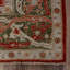 Tapis en laine rouge/beige 8 pi x 9 pi 10 po one-of-kind à la main-noué la new age oushak Lockbourne