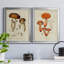 «Mushroom Variétés III», reproduction encadrée de qualité supérieure - prête à être accrochée-567056240-567056246