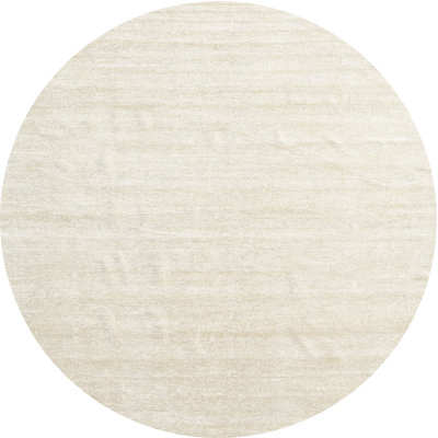 Tapis de zone crème contemporaine