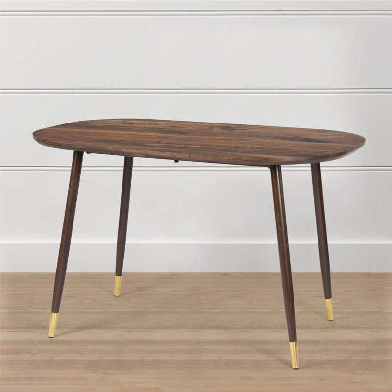 Albieri Oval Metal Base Dining Table, 75 x 120 x 80cm