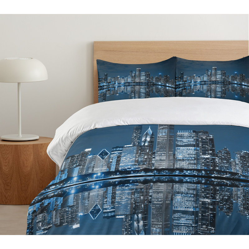 No Duvet Cover, Queen Duvet Cover + 2 Standard Shams