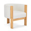 Ensemble de 2 chaises de salle à manger rembourrées
