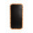 Contemporary Wood Framed Mirror with Rounded Rectangle Design and Beaded Fir Border for Modern Style Decor-1598853831