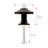 1 3/16" Diameter Round Knob