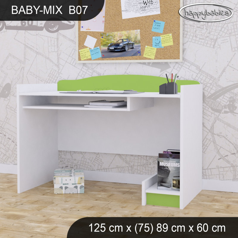 Computer Desk, Green