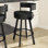 Tabouret de bar et de comptoir pivotant Matthews