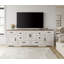 Glenford Farmhouse 93.3"W Rustic Storage Cabinet Combo With Barn Doors & 8 Drawers, Adjustable Shelves-567525468
