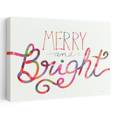 Merry And Bright Abstract Contemporary Landscape Nature Art