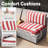 𝗣𝗿𝗲- 𝗮𝘀𝘀𝗲𝗺𝗯𝗹𝗲𝗱 𝗖𝗵𝗮𝗶𝗿𝘀, Rattan Patio Furniture Sets Outdoor Sectional Conversation Sofa With Thick Cushions For Seating-119015996-119338626-126347184