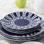 Noritake Bluefjord Set Of 4 Coupe Salad Plates, 8-1/4"