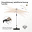 Nevzeta 121'' Cantilever Umbrella-148416568