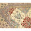 Tapis crème et beige noué à la main de haute qualité