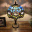 Ampoule DEL Vasey H 19 po tiffany tulipes en verre coloré incluse l 12 po x P 12 po x H 19 po