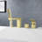 Single Handle Deck Mounted Roman Tub Faucet-80972440
