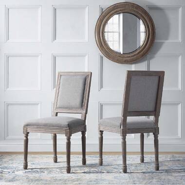 King Louis Dining Chair Square Back