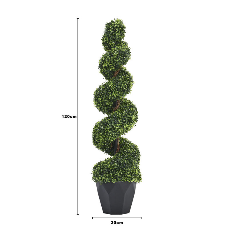 120cm Faux Boxwood Plant in Pot