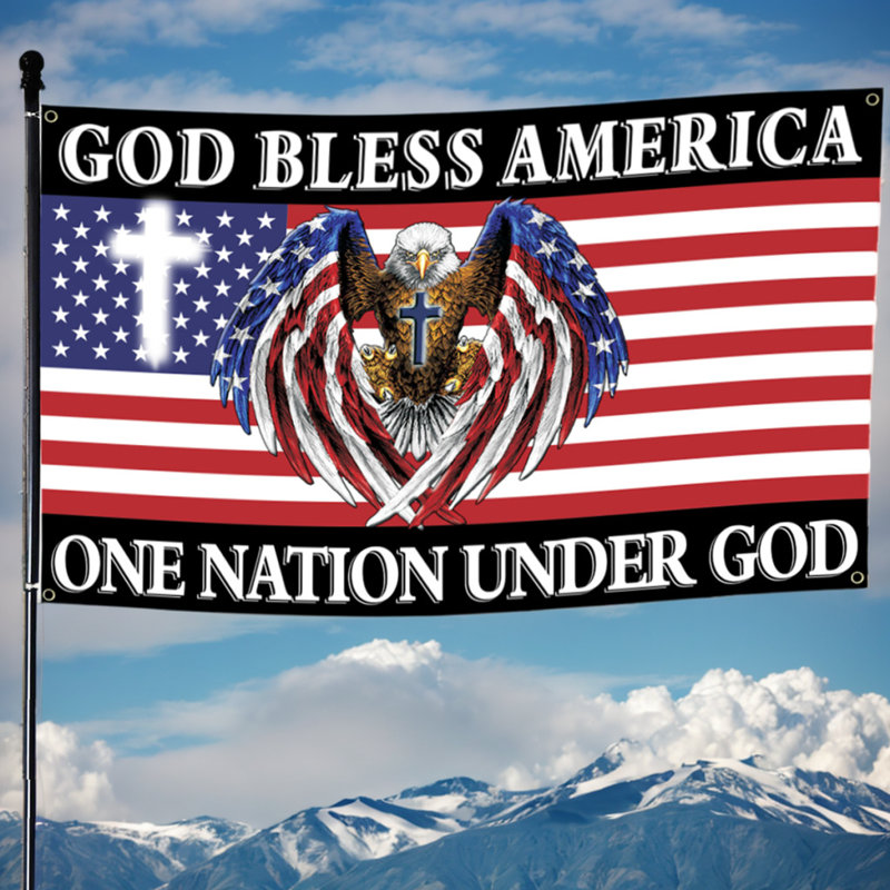 Drapeau national «One Nation Under God»