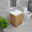 Meuble-lavabo simple 23,5 po avec plateau Laverock-832213103