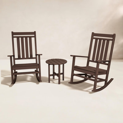 POLYWOOD® Rocker 2-Person Patio Seating Group