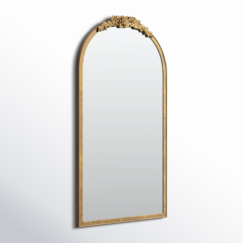 Miroir Langosta, 53 po x 27,5 po, Doré