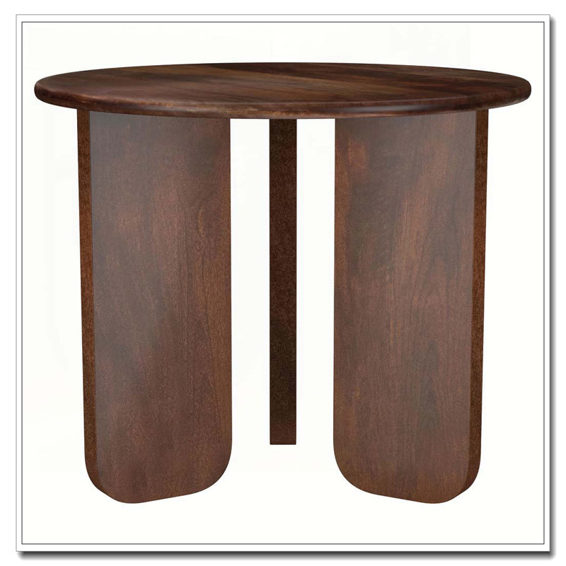 Table de bout ronde Columbo Brown
