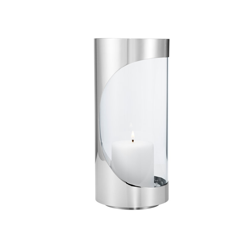 Chrome Contours Medium, 10.91" H x 4.84" W x 4.84" D