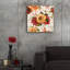 «Autumn Bouquet H» par Jean Plout, art mural en verre acrylique, 24 po x 24 po-132492160