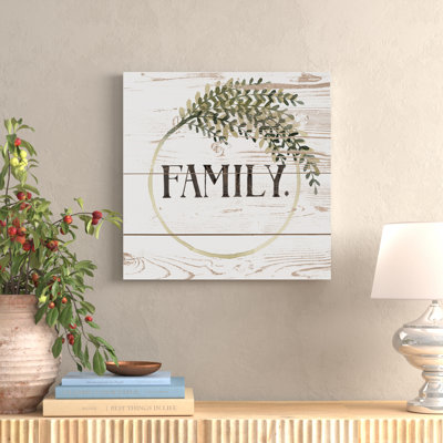 Family Farmhouse II by Grace Popp - Wrapped Canvas Print