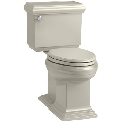 Memoirs 1.28 GPF Water Efficient Elongated Two-Piece Toilet (Seat Not Included)