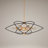 Jacinta 6- Light Dimmable 31.5’’ W Geometric Dining Room Chandelier