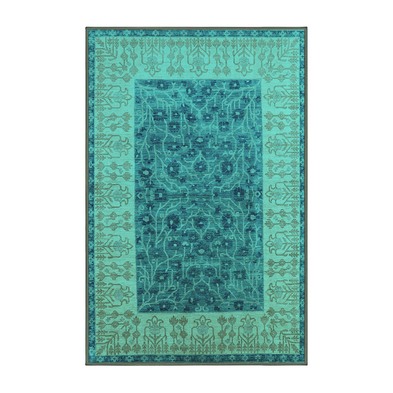 Abstract Indoor Rug, Rectangle 6' x 9'