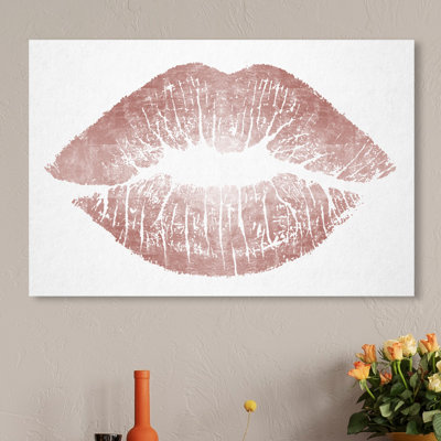 " Rose Gold Solid Kiss "