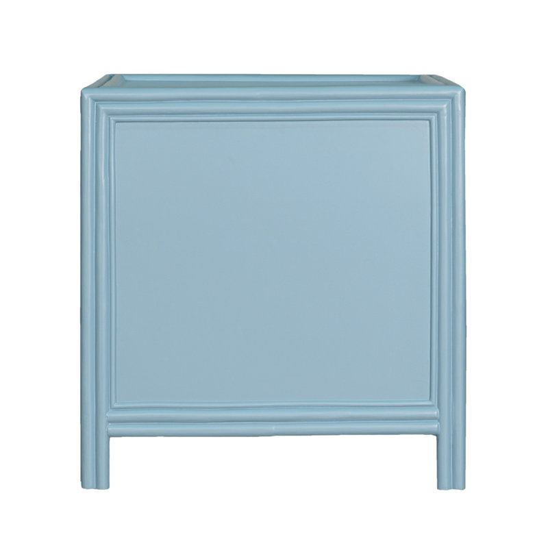 Clara Collection 1 - Drawer Nightstand, Blue