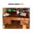 American Retro Solid Wood Computer Desk-1297946727
