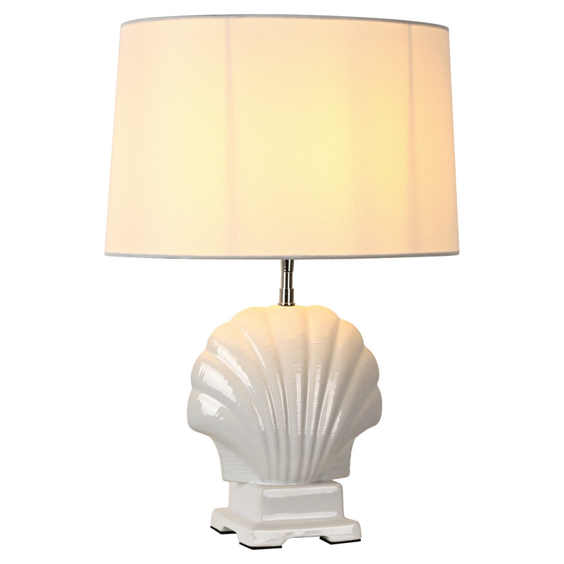 Lampe de table blanche 21,65 "Liverno