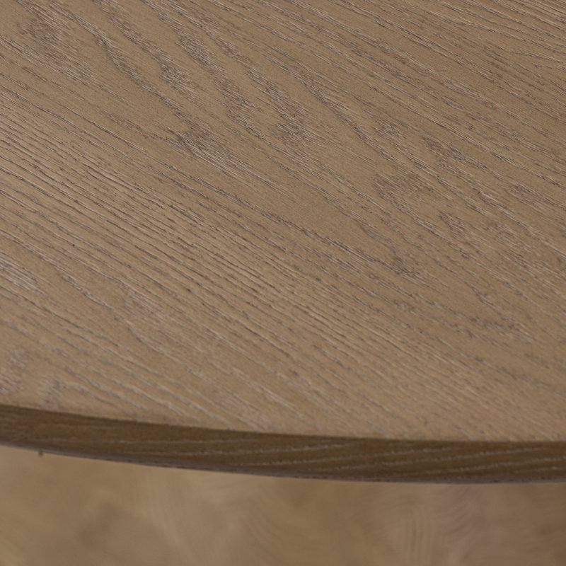 Eastman Dining Table -Light Weathered Oak, 30" H x 60" W x 60" D, Light Weathered Oak