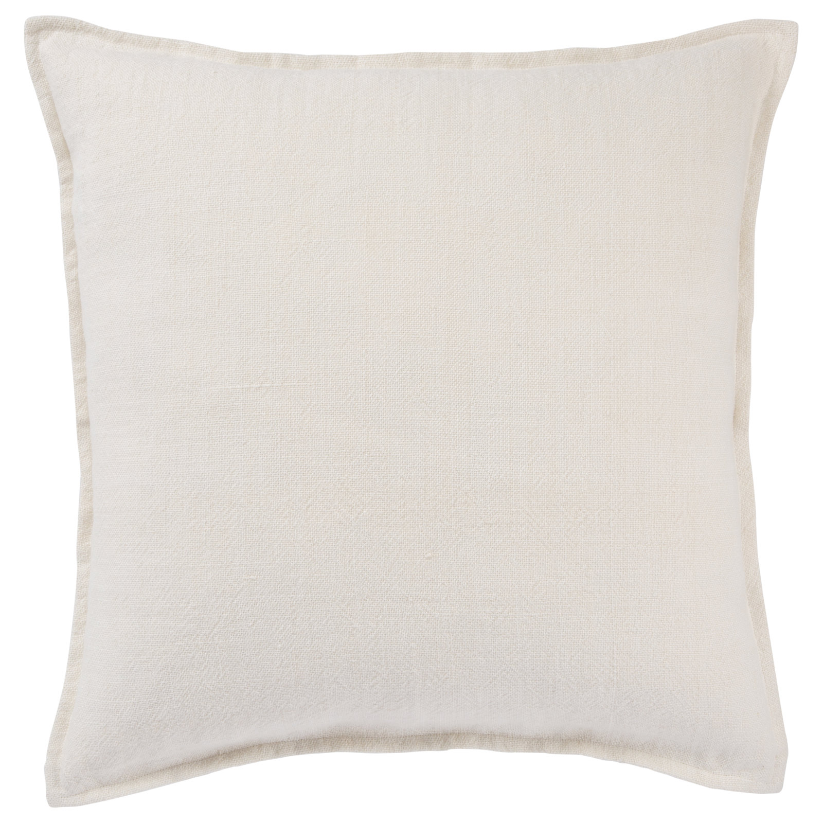 Avey 22" x 22" Linen Pillow Cover, Down