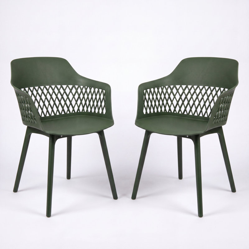 Chaise de terrasse Boulus, Olive Green