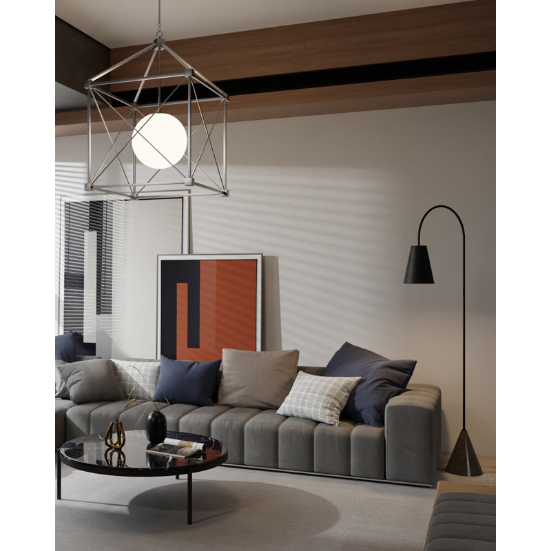 Lampe sur pied en arche 65" Lotz