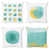 Seafoam Mustard/White