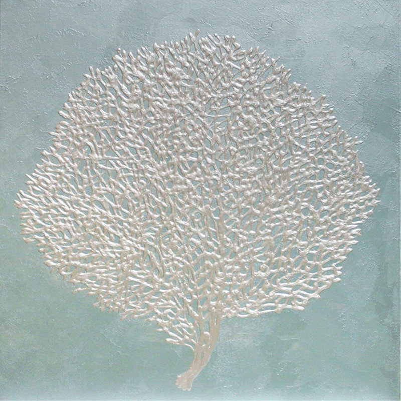Seafan II Print by L. Bodine, Glass Coat