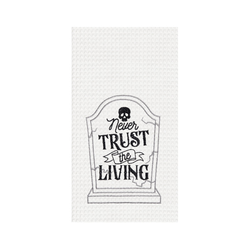 Serviette Never Trust The Living
