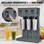 Machine à lait frappé, machine à lait frappé électrique 375 l x 3