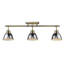 Plafonnier semi-encastré 3 lumières Bryannah-107150129-107150119