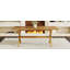 Table de salle à manger 71 po × 35,4 po en bois aggloméré épissé, support en X en métal peint par pulvérisation, table de restaurant Modern Home pour 6 à 8 personnes-892605317