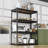 Rack Storage Shelf 4 Layers Adjustable Spacing Steel-86377902