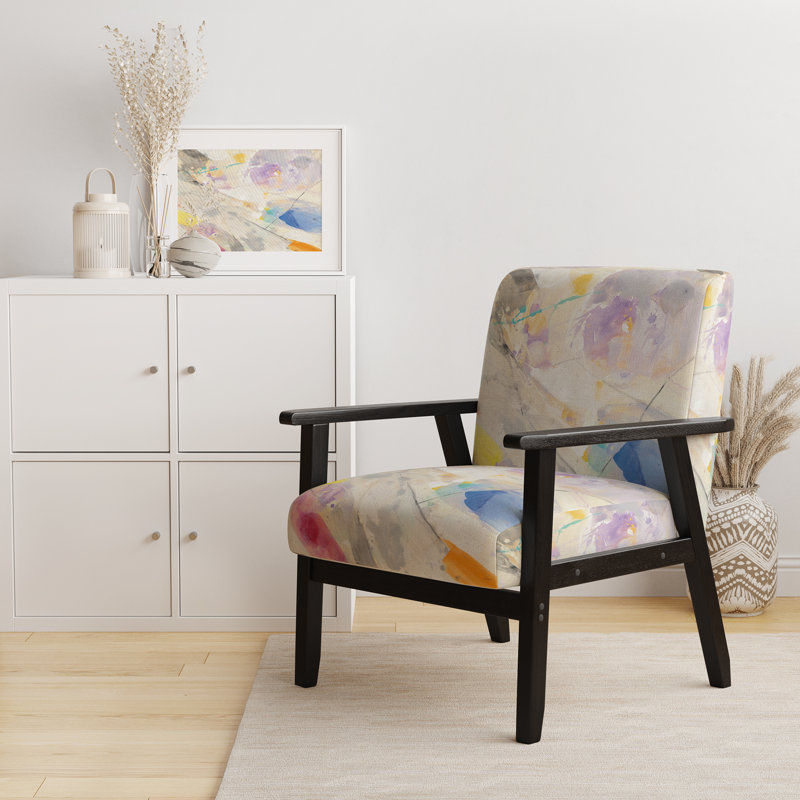 Chaise d'appoint rembourrée Salunga - Spring Minimalist Confetti I